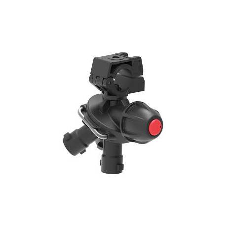 Głowica 3 pozycyjna na rurę 21mm F10 Arag