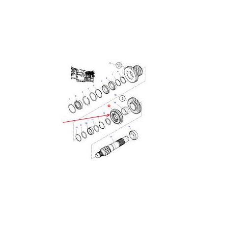 Synchronizator Massey Ferguson 4302873M93