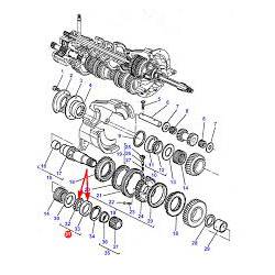 Łożysko Massey Ferguson 968636M91